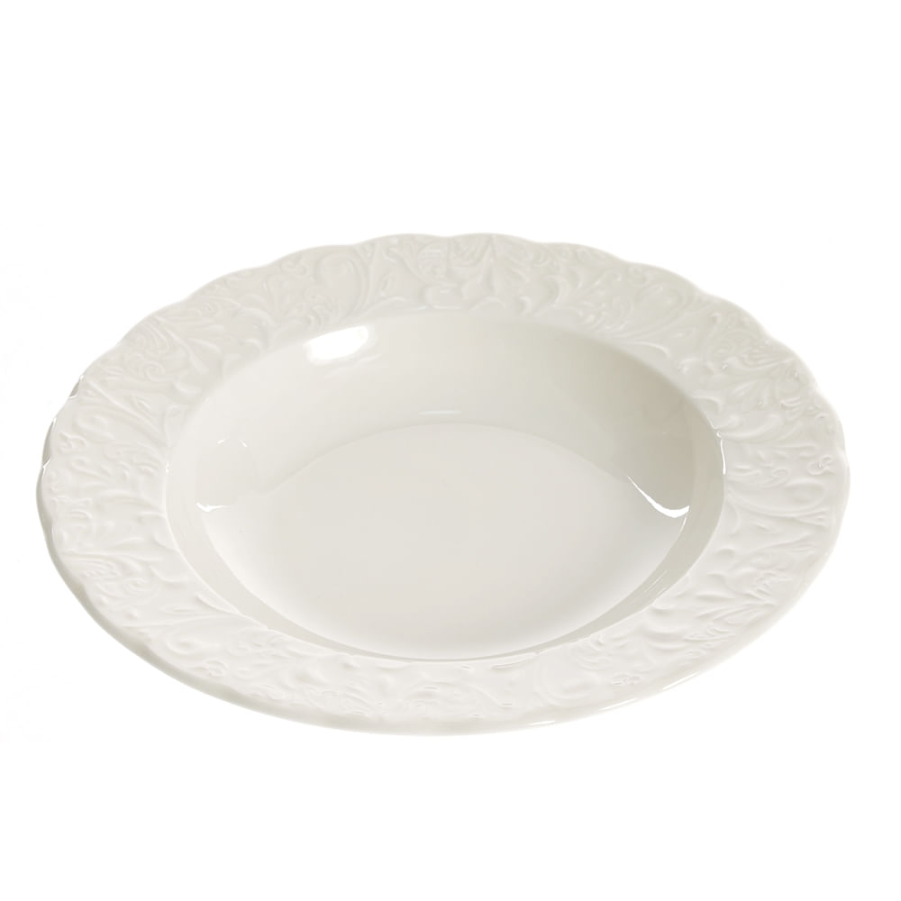 Farfurie adanca din portelan 21 cm - 3 | YEO