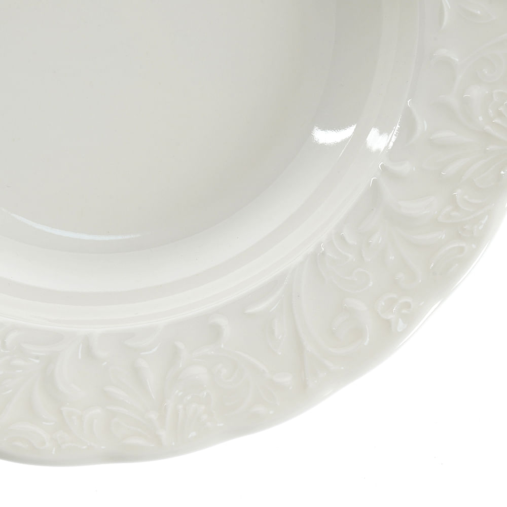 Farfurie adanca din portelan 21 cm - 4 | YEO