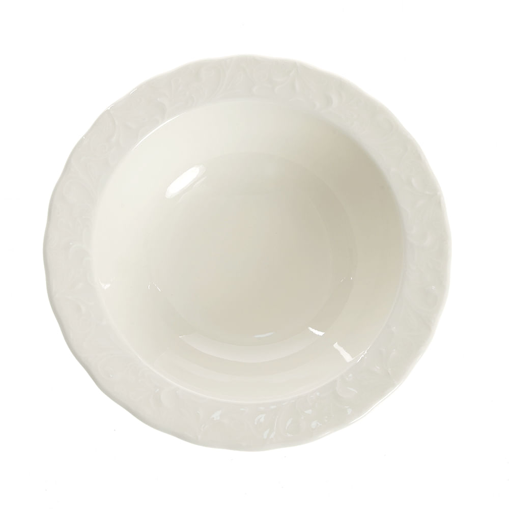 Bol alb din portelan 16 cm - 4 | YEO