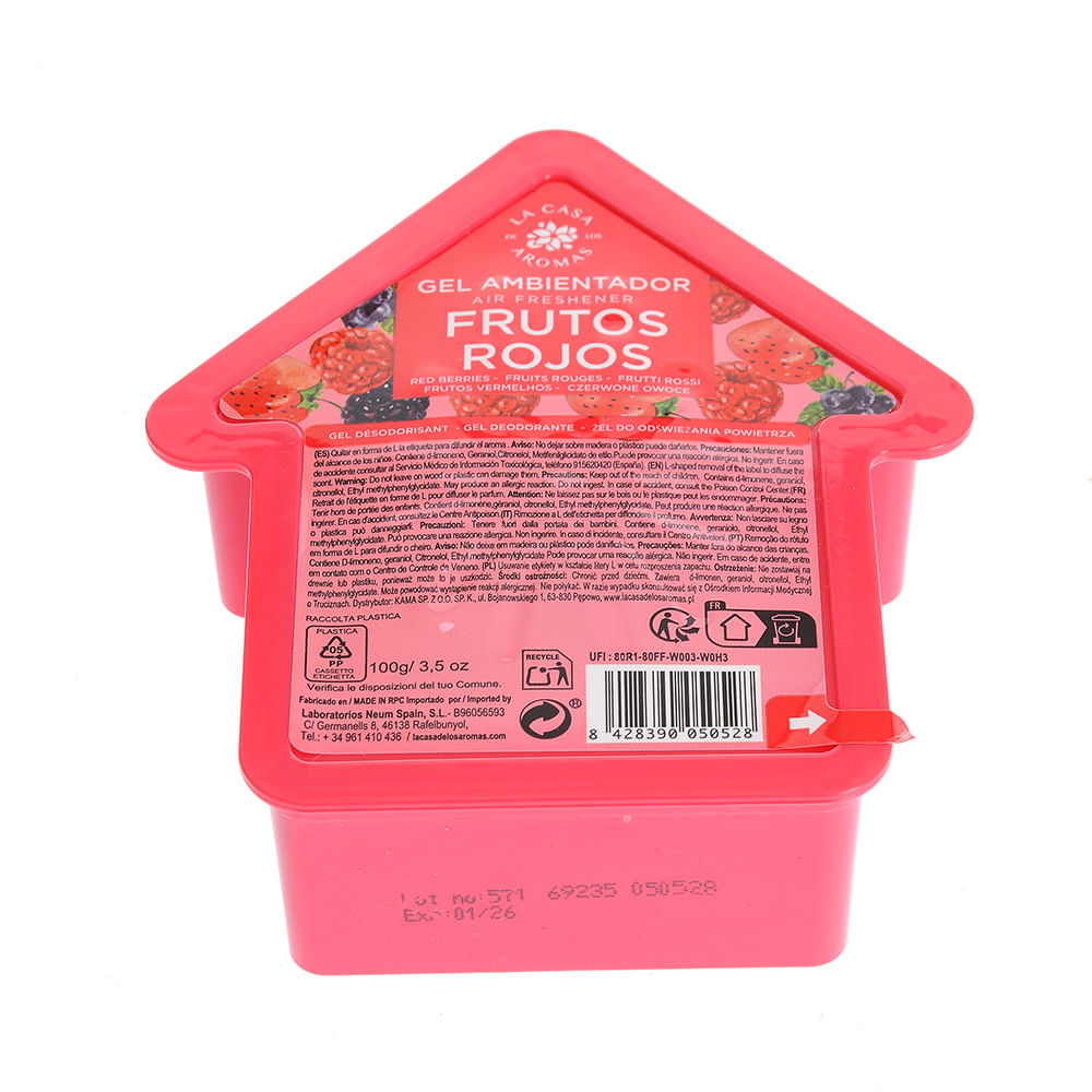 Gel odorizant cu Fructe Rosii - 1 | YEO