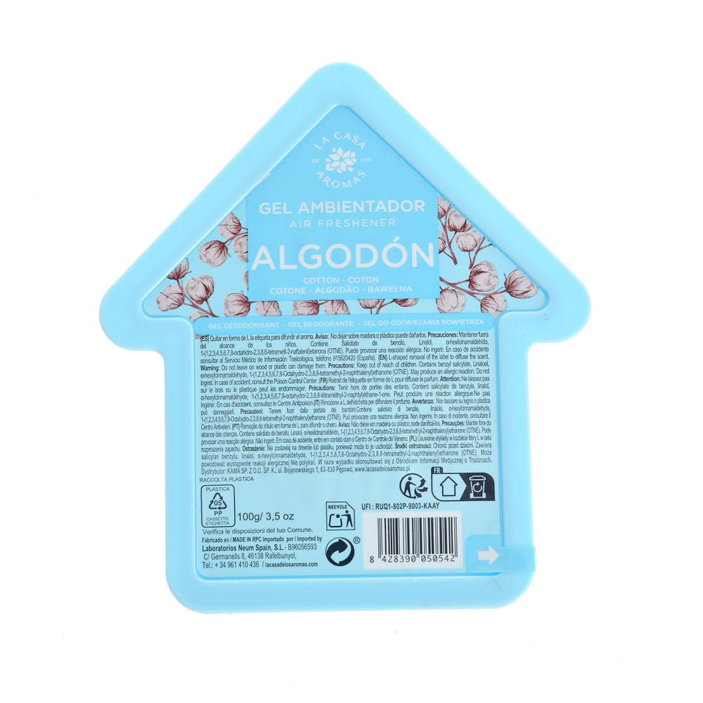 Gel odorizant cu Bumbac - 1 | YEO