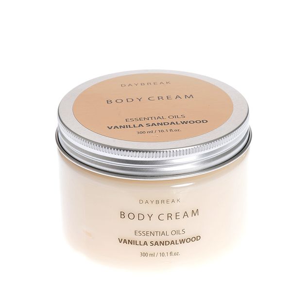 Crema de corp cu vanilie si lemn de santal 300 ml