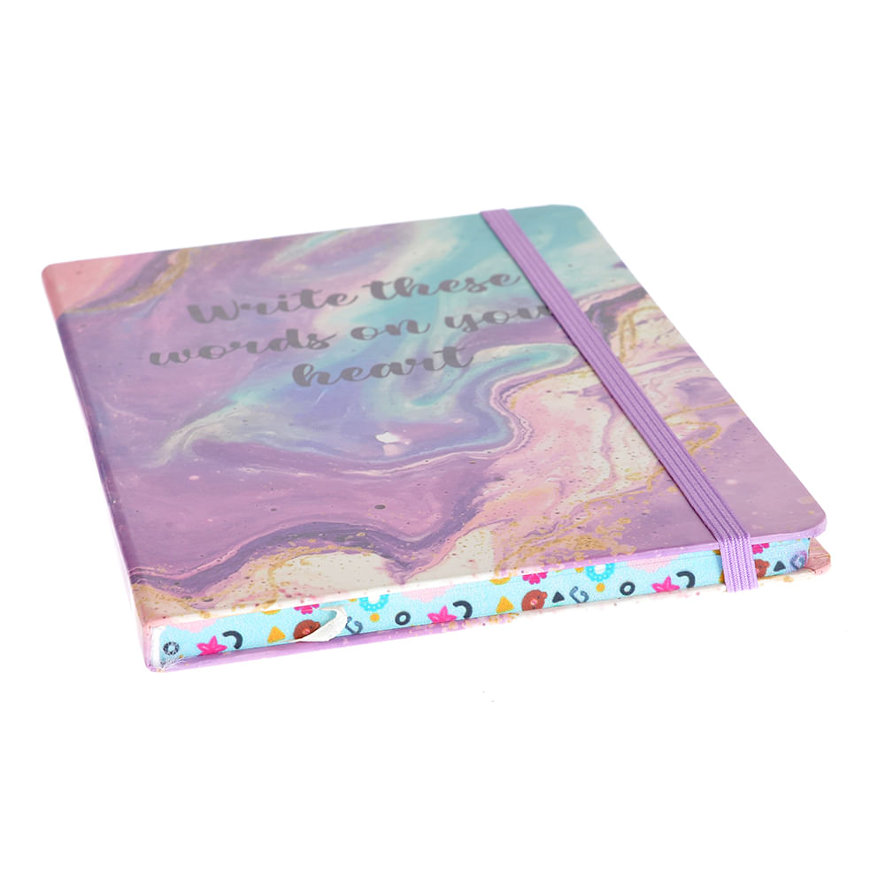 Agenda cu elastic Write these words on your heart - 1 | YEO