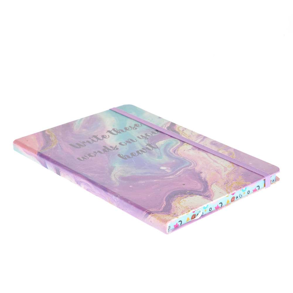 Agenda cu elastic Write these words on your heart - 2 | YEO