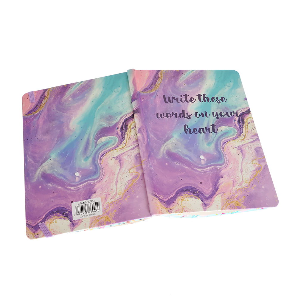 Agenda cu elastic Write these words on your heart - 4 | YEO