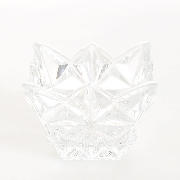 Bol decorativ Bohemia din cristal