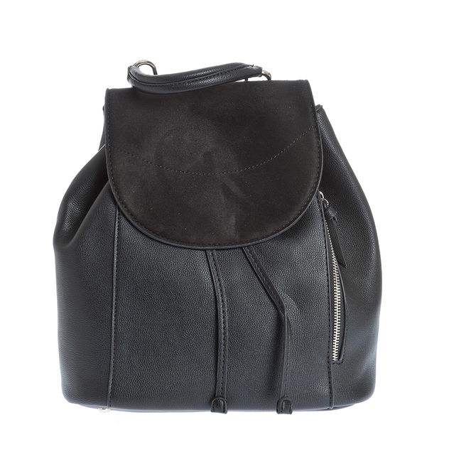 Rucsac negru cu snur