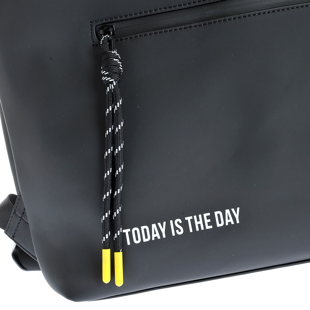 Rucsac negru Today is the day - 1 | YEO