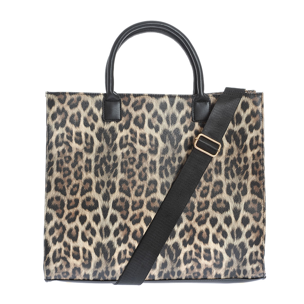 Geanta de umar cu model animal print