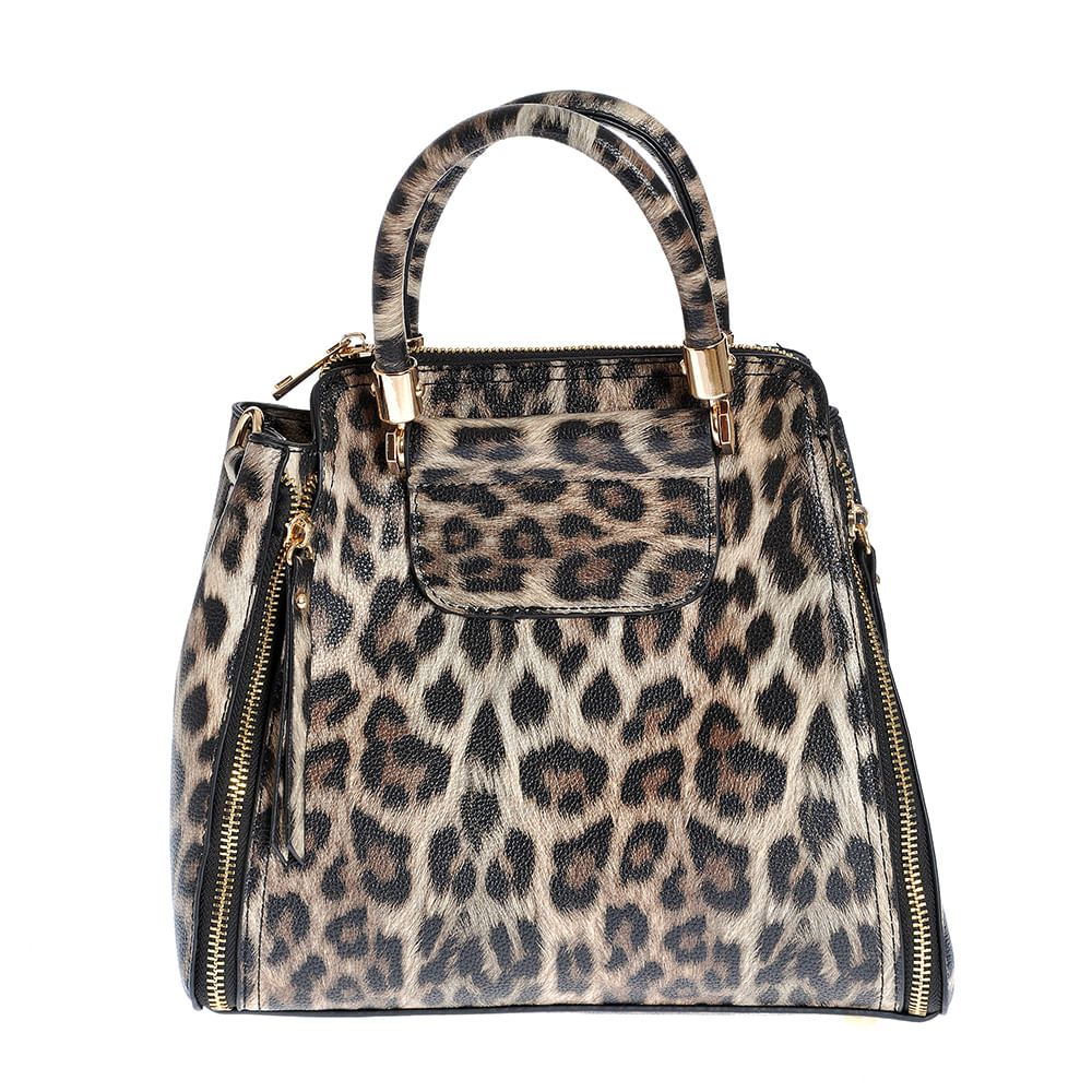 Geanta cu model animal print - 2 | YEO