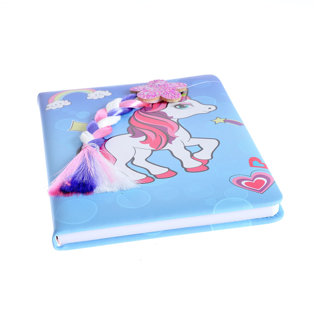 Agenda bleu cu unicorn - 1 | YEO