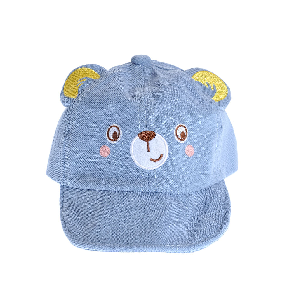 Palarie bleu cu ursulet