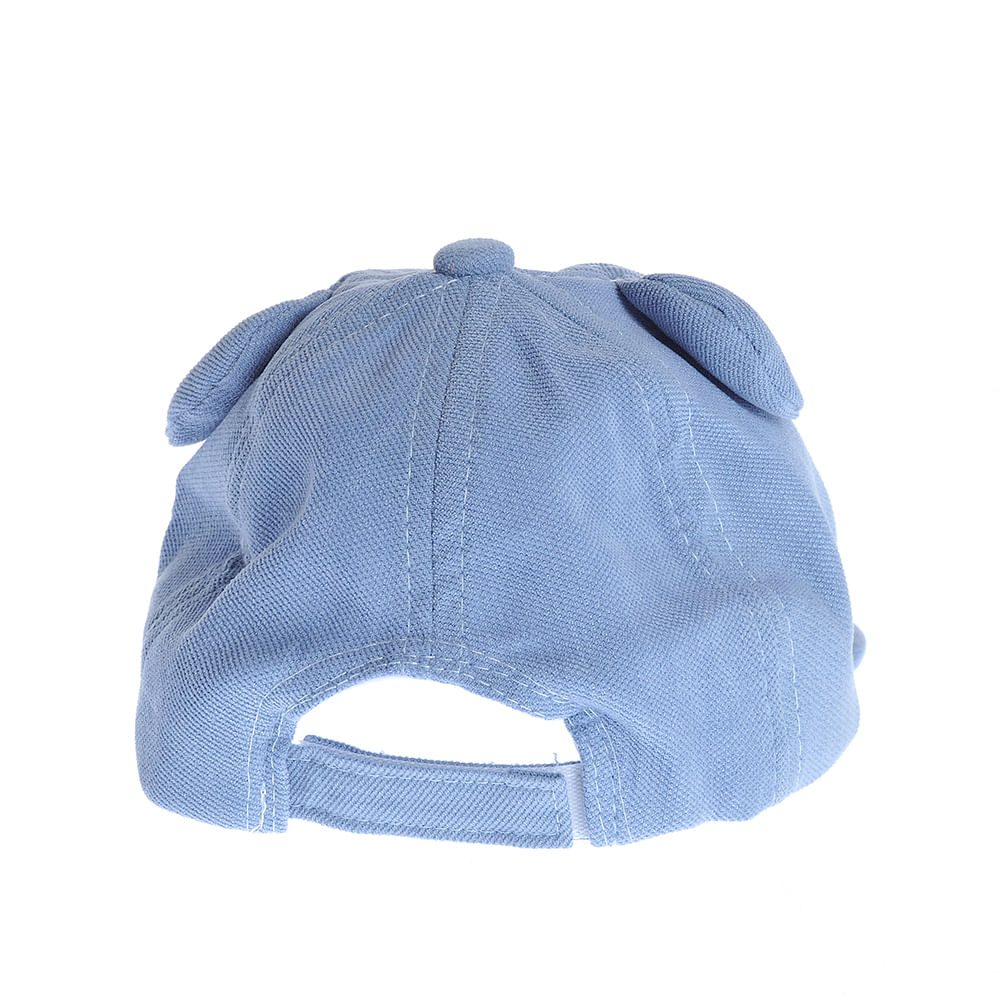 Palarie bleu cu ursulet - 3 | YEO
