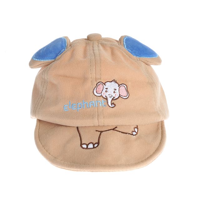 Palarie bej cu elefant
