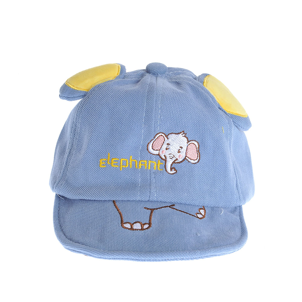Palarie bleu cu elefant