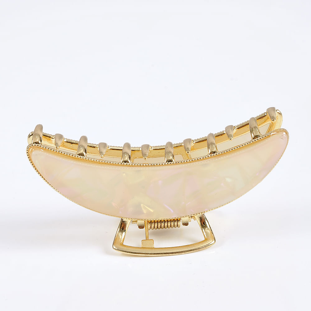 Claste par bej oval 7.5 cm