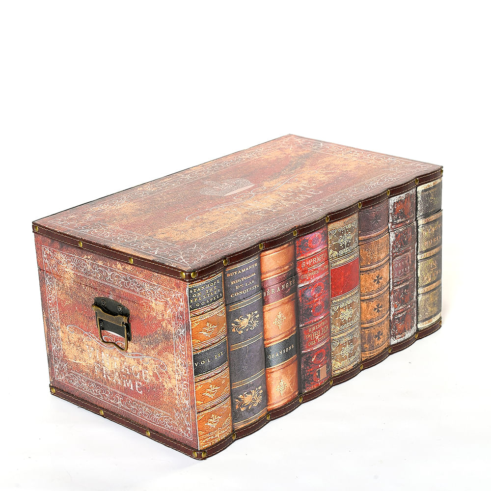 Cufar multicolor carti  49 x 28 x 24 cm - 1 | YEO