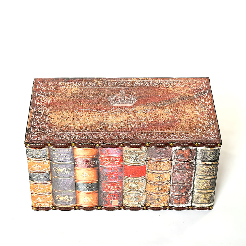 Cufar multicolor carti  49 x 28 x 24 cm - 3 | YEO