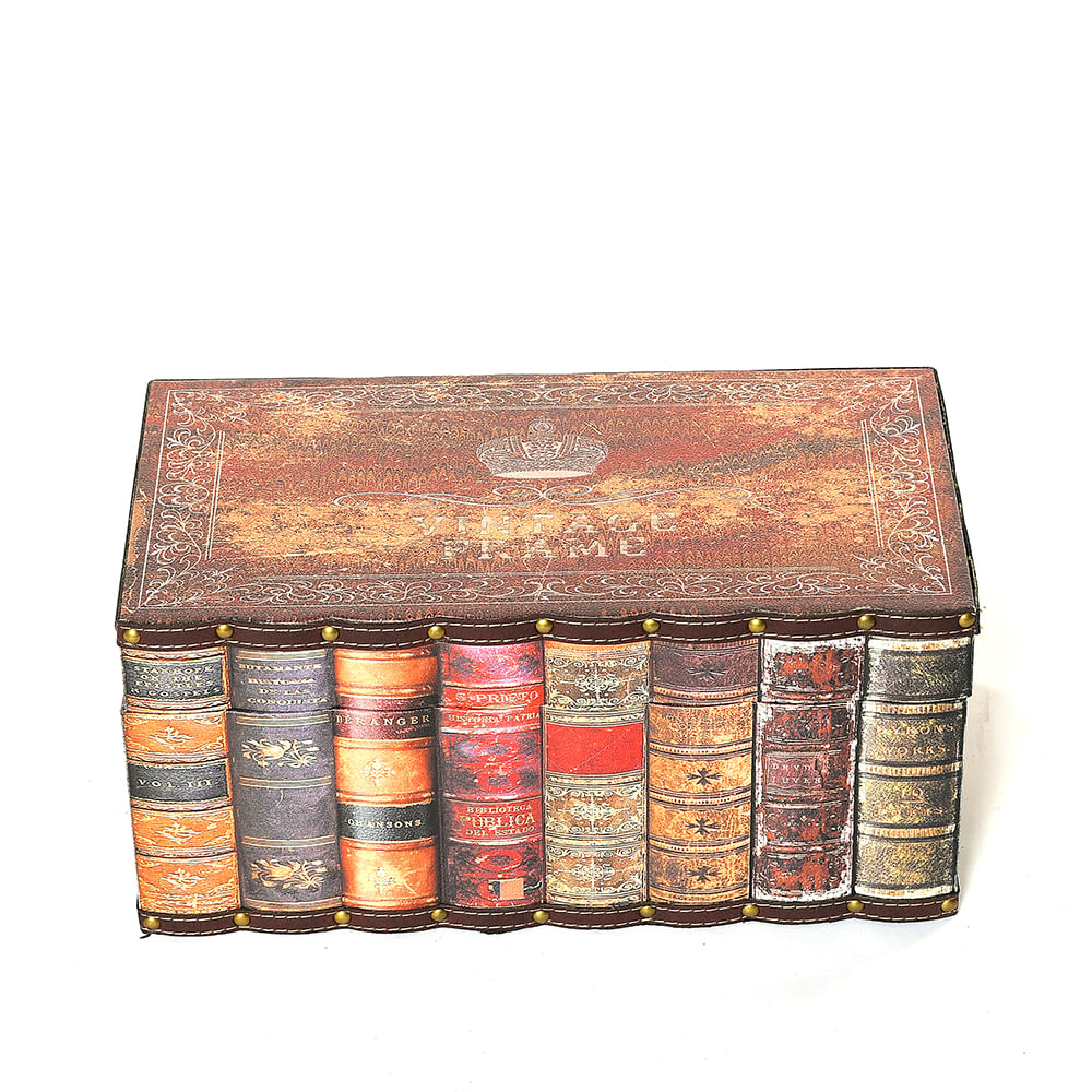 Cufar multicolor carti  39x21x18 cm - 3 | YEO