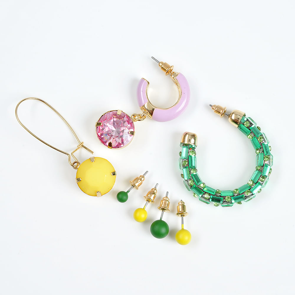 Set 7 cercei multicolori - 1 | YEO