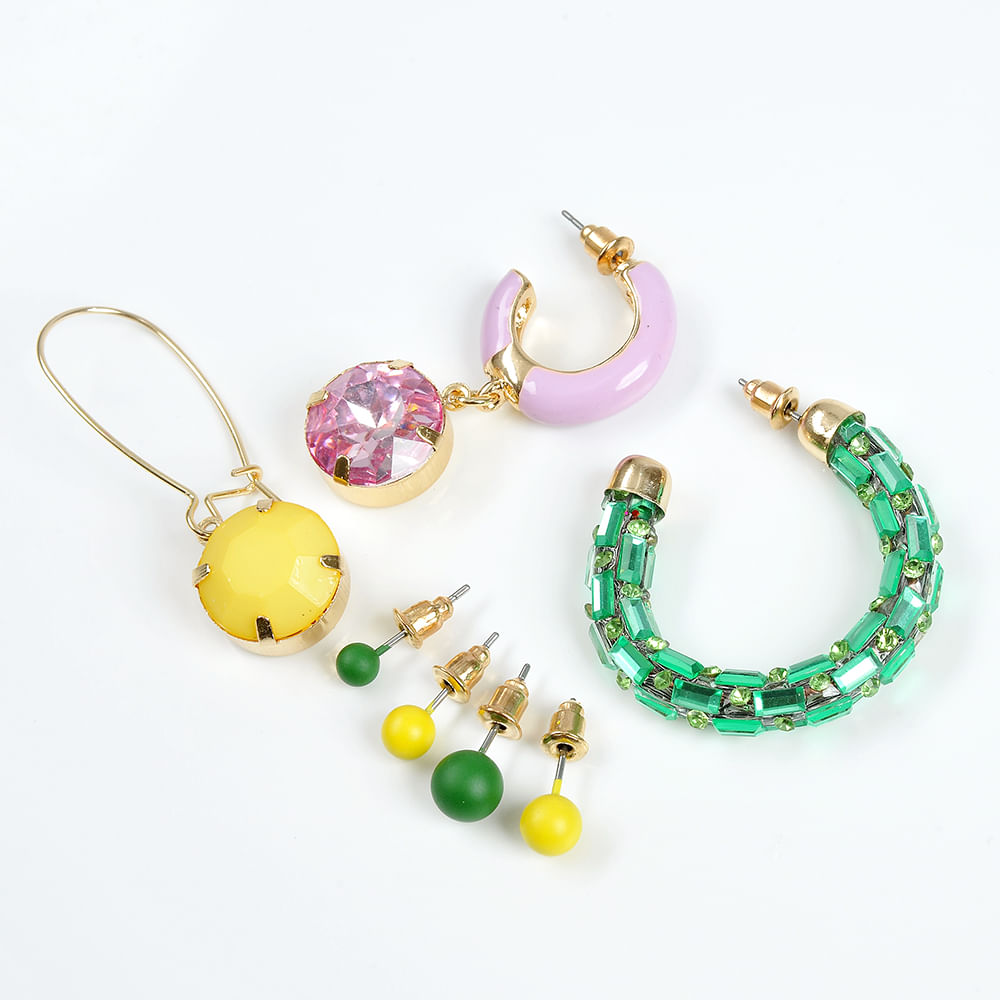 Set 7 cercei multicolori - 3 | YEO