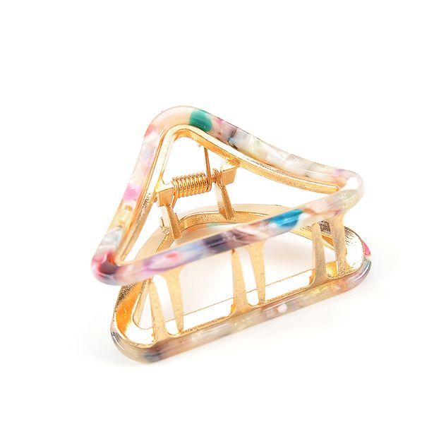 Cleste de par triunghi cu contur multicolor