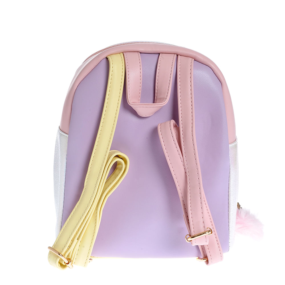 Rucsac multicolor cu urechi pufoase - 2 | YEO