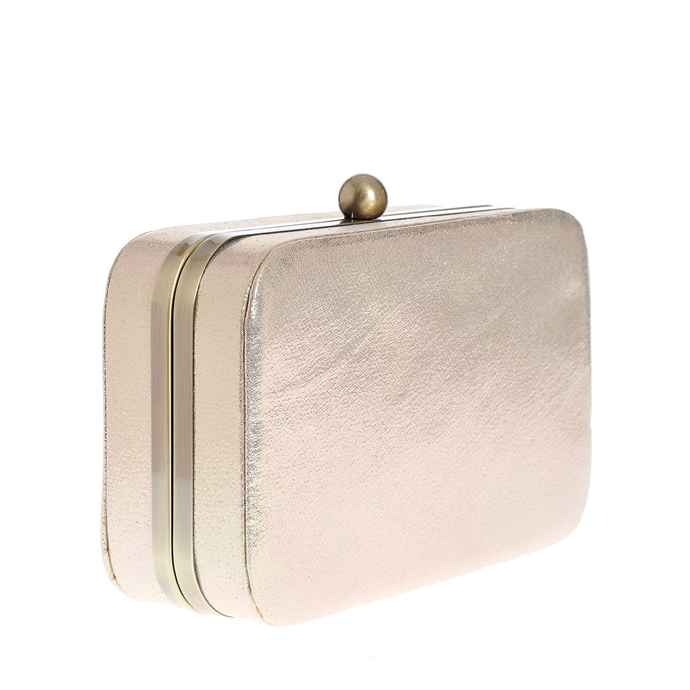 Clutch auriu cu bareta din lant - 1 | YEO