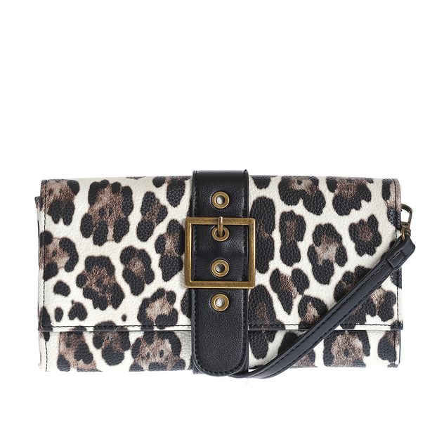 Geanta plic cu model animal print