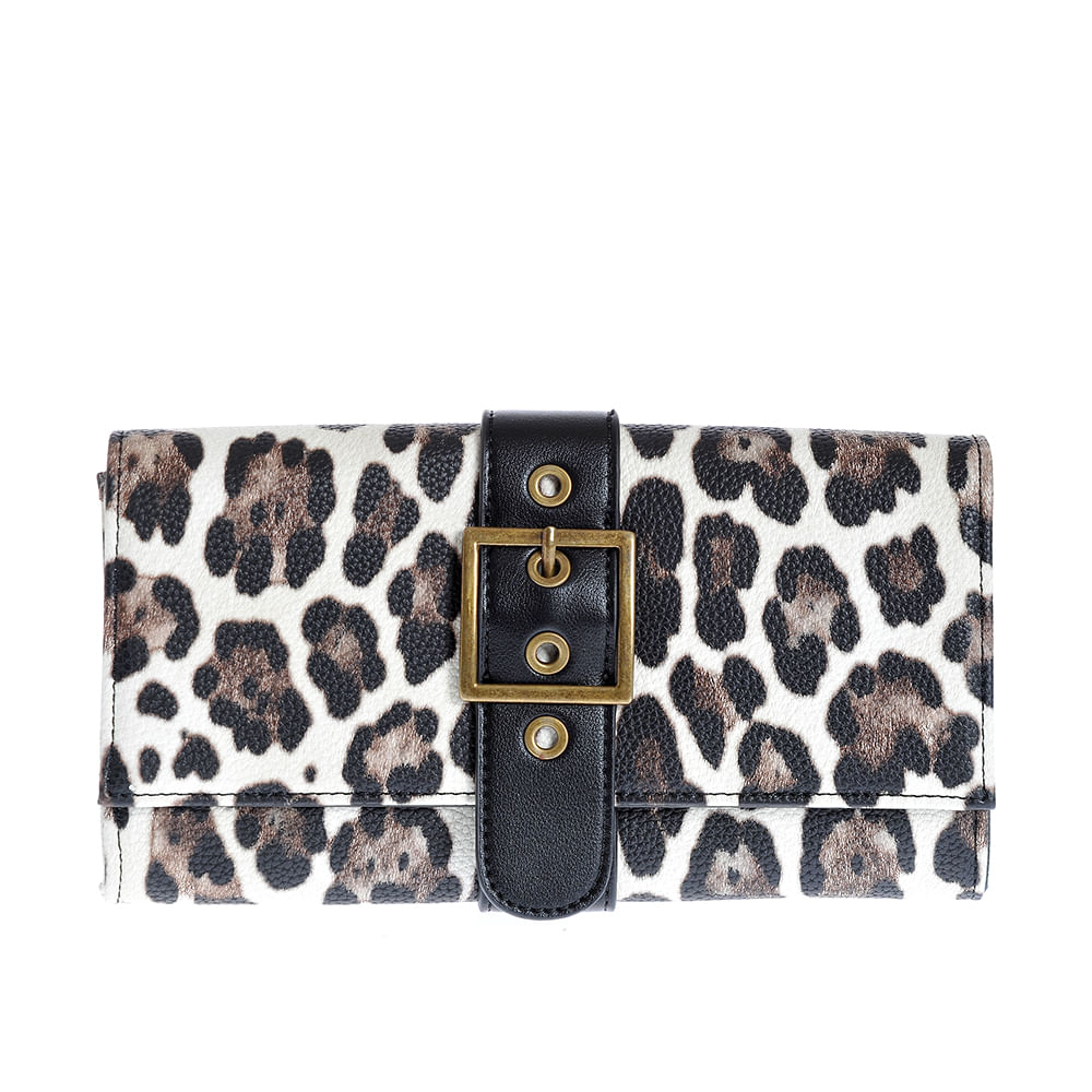 Geanta plic cu model animal print - 2 | YEO
