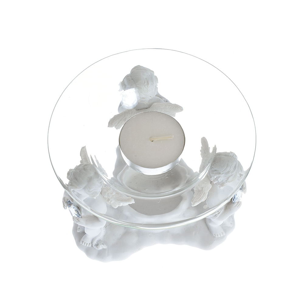 Suport aromaterapie alb inger 12 cm - 1 | YEO