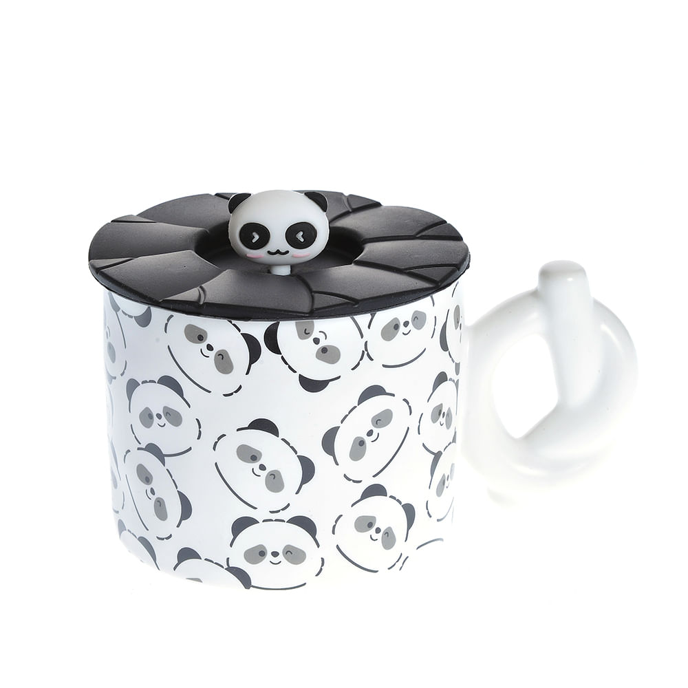 Cana panda cu capac 340 ml