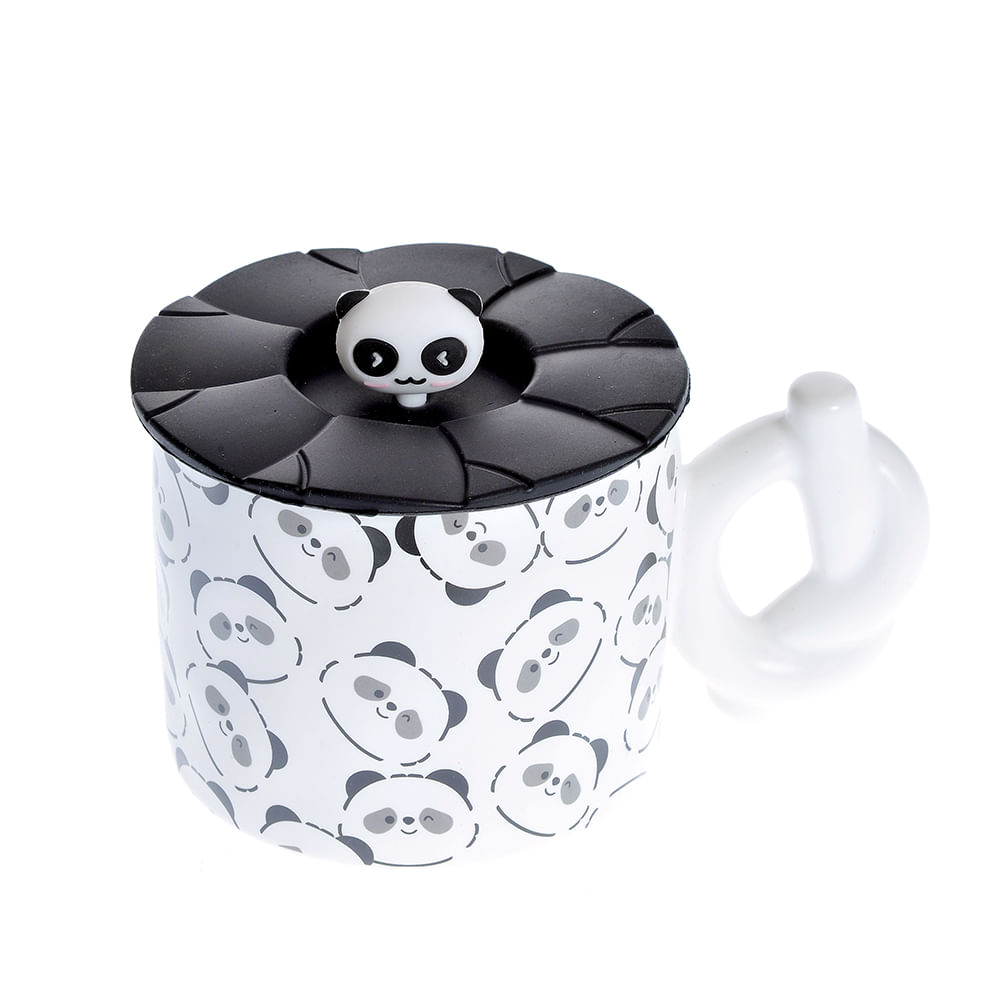 Cana panda cu capac 340 ml - 2 | YEO