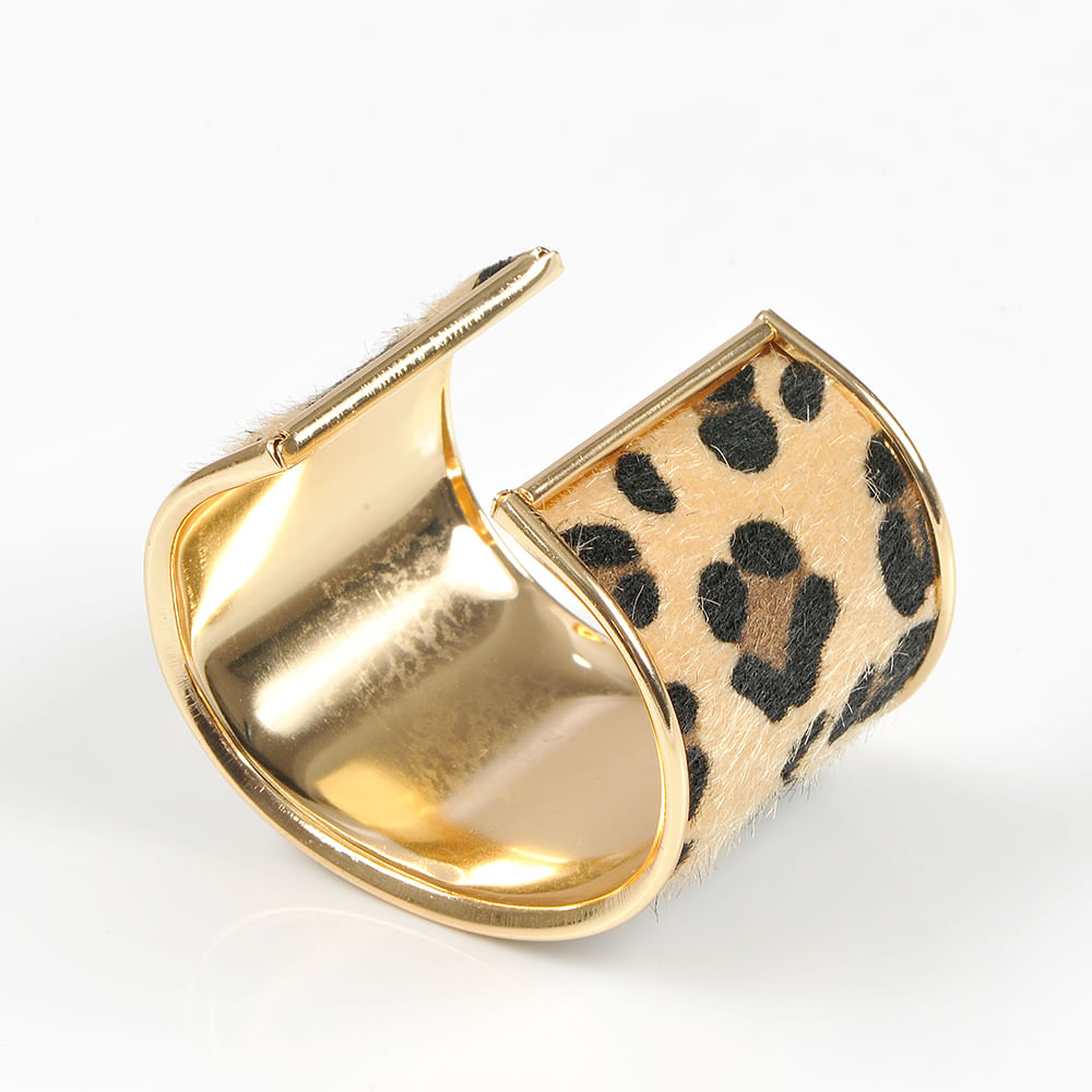 Bratara fixa cu model animal print - 1 | YEO
