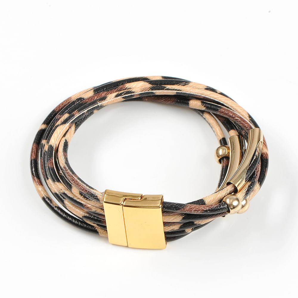 Bratara cu model animal print - 2 | YEO