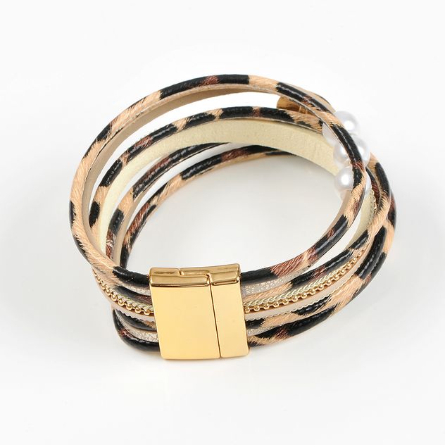 Bratara Toujours cu model animal print