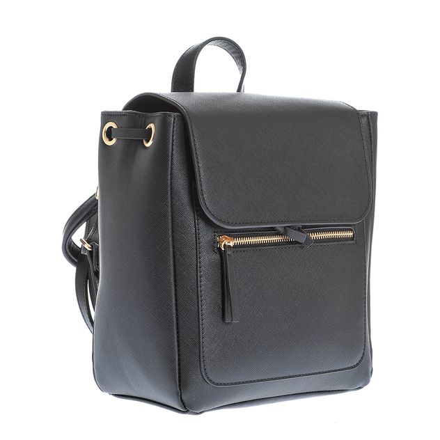 Rucsac negru tip satchel