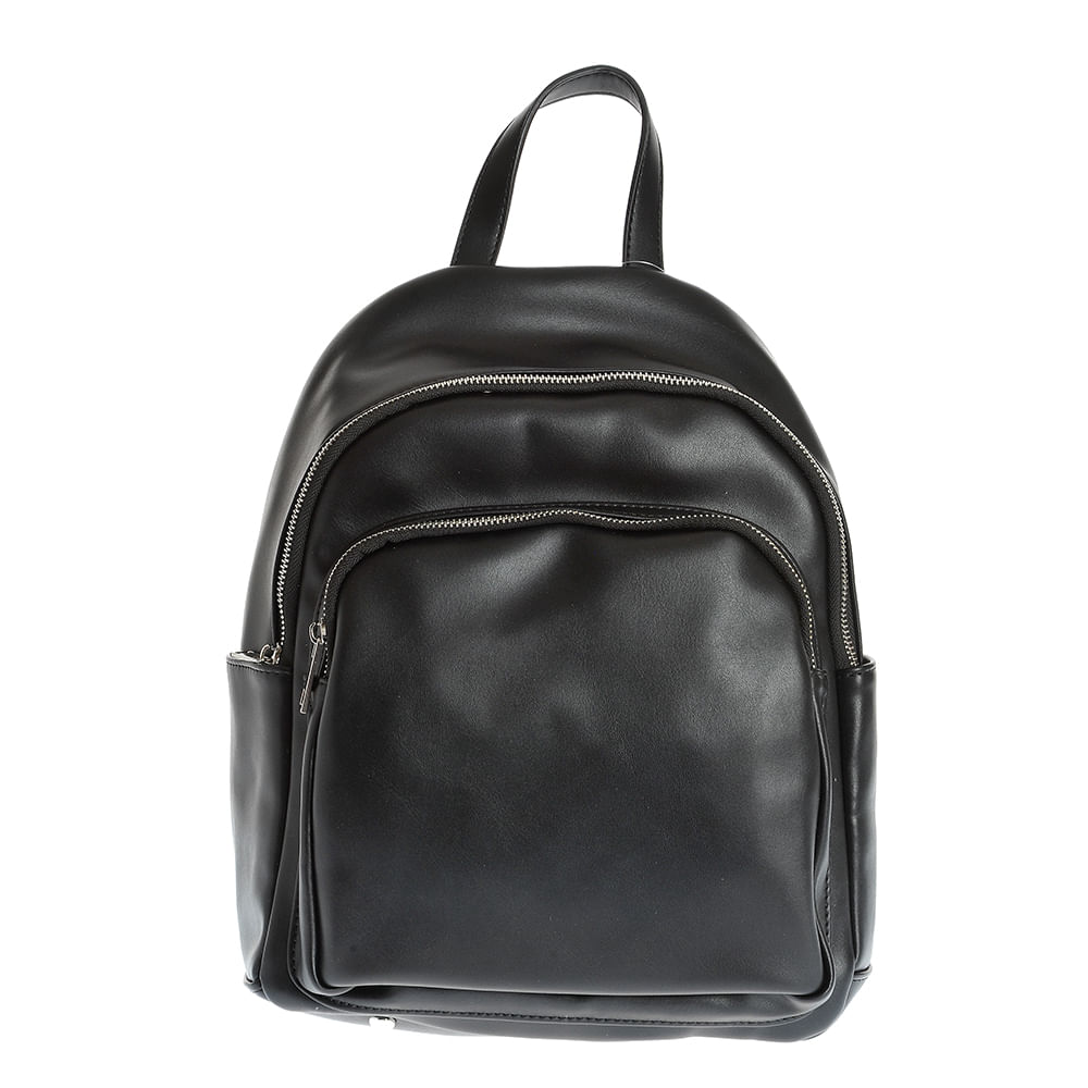 Rucsac negru din piele ecologica