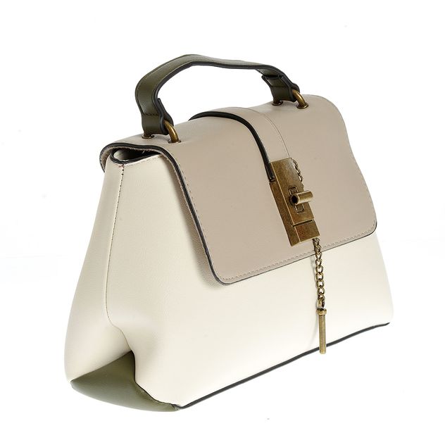 Geanta crossbody cu buzunar grena