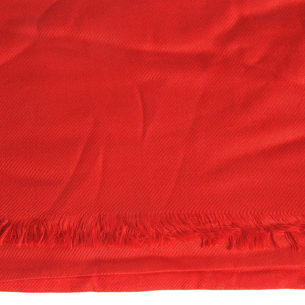 Esarfa din vascoza rosie 70 x 180 cm - 2 | YEO