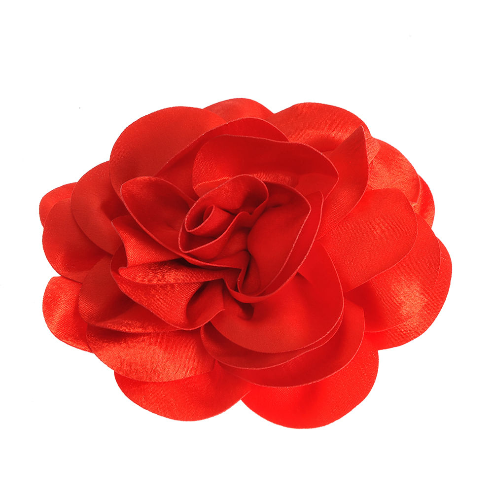 Brosa floare rosie