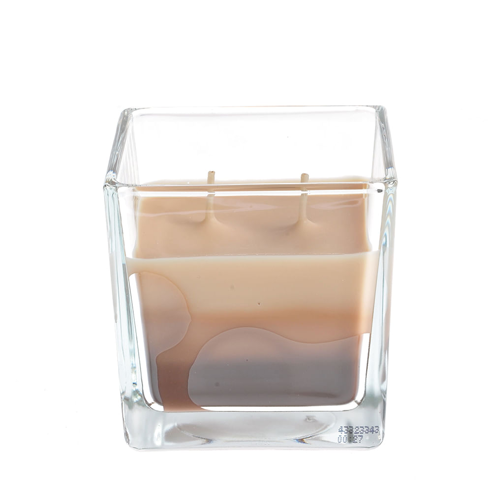 Lumanare in 3 culori cu aroma de cafea