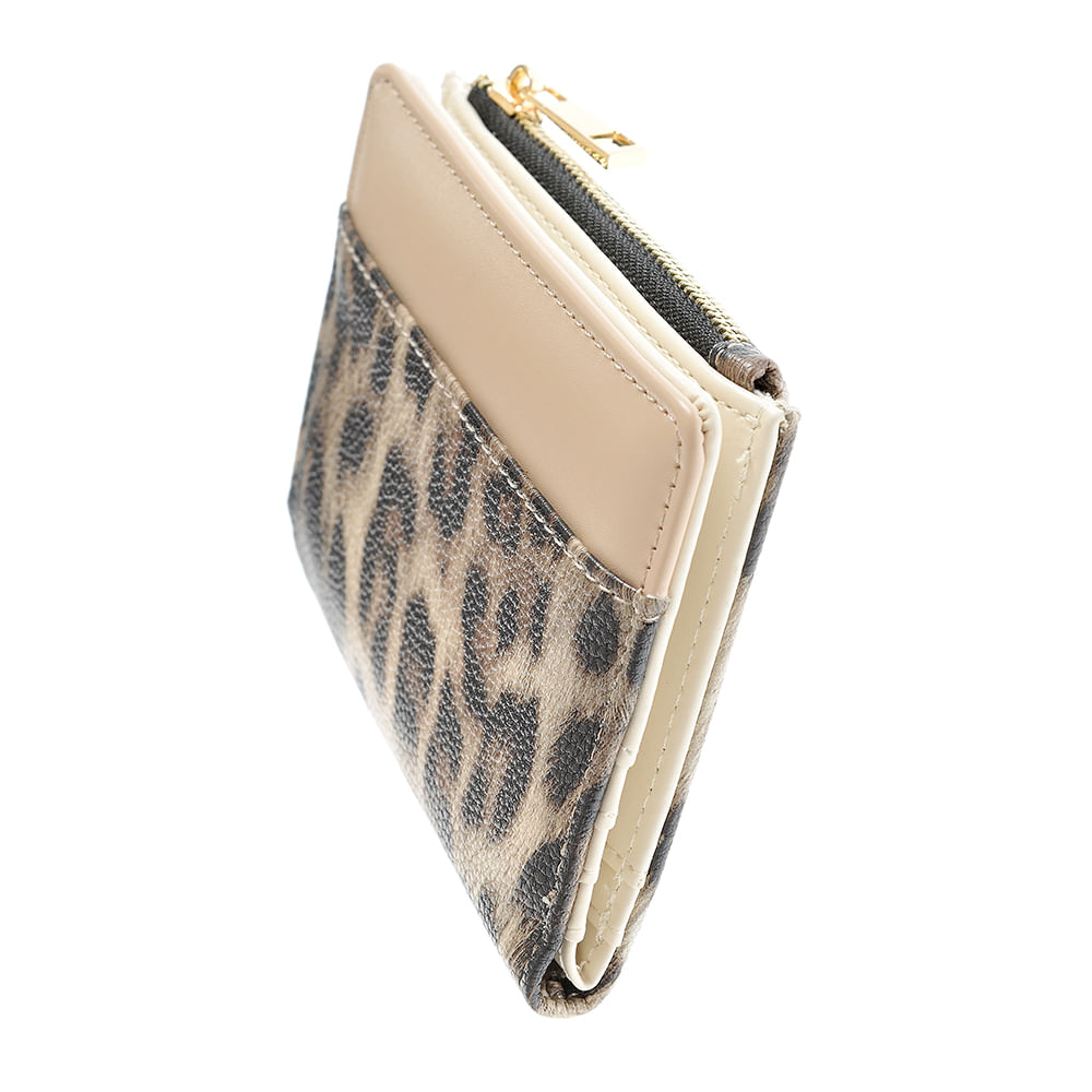 Portofel cu model animal print - 1 | YEO