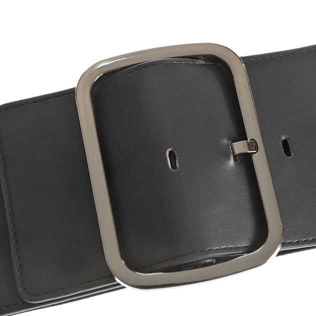 Curea elastica cu catarama neagra