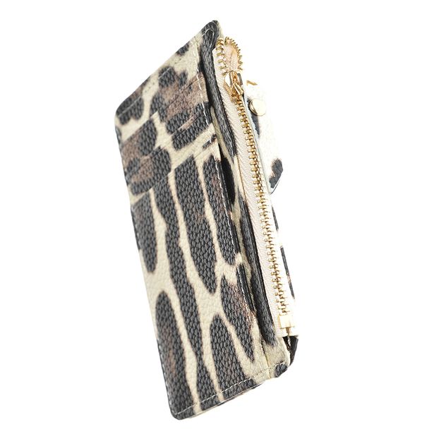 Portofel mini cu model animal print
