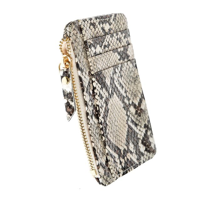 Portofel pentru carduri cu model animal print