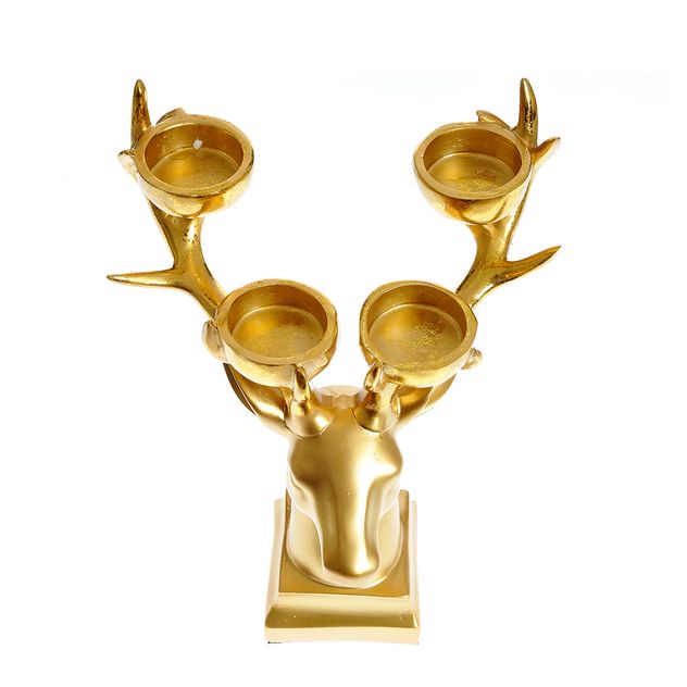 Sfesnic auriu in forma de cerb 28 cm