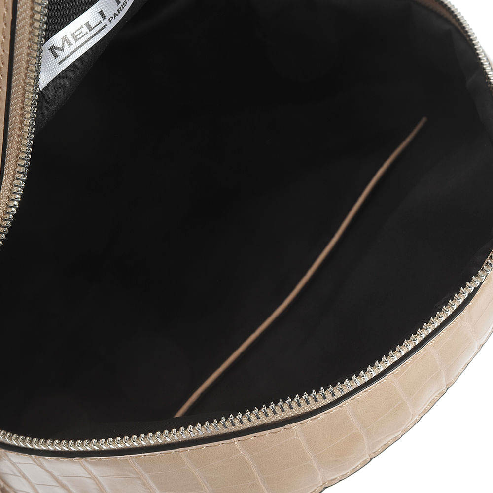 Rucsac bej modern cu buzunare frontale - 3 | YEO