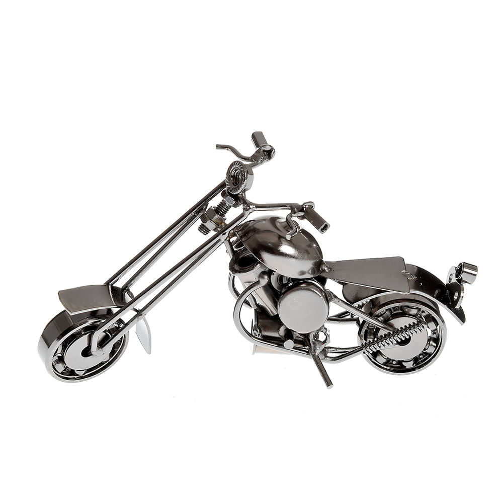 Decoratiune motocicleta gri 16 cm - 1 | YEO