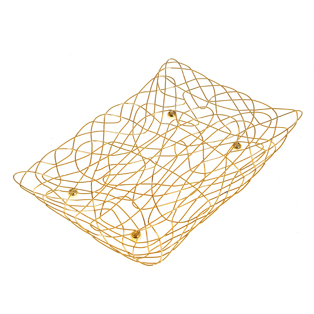 Fructiera metalica aurie 27 cm - 1 | YEO